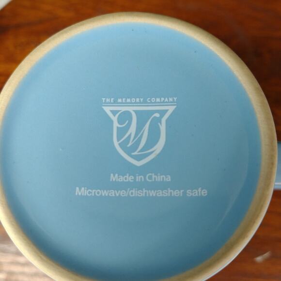 NC North Carolina TAR HEELS Coffee Tea Mug Cup Light Blue The Memory Company - Picture 7 of 8